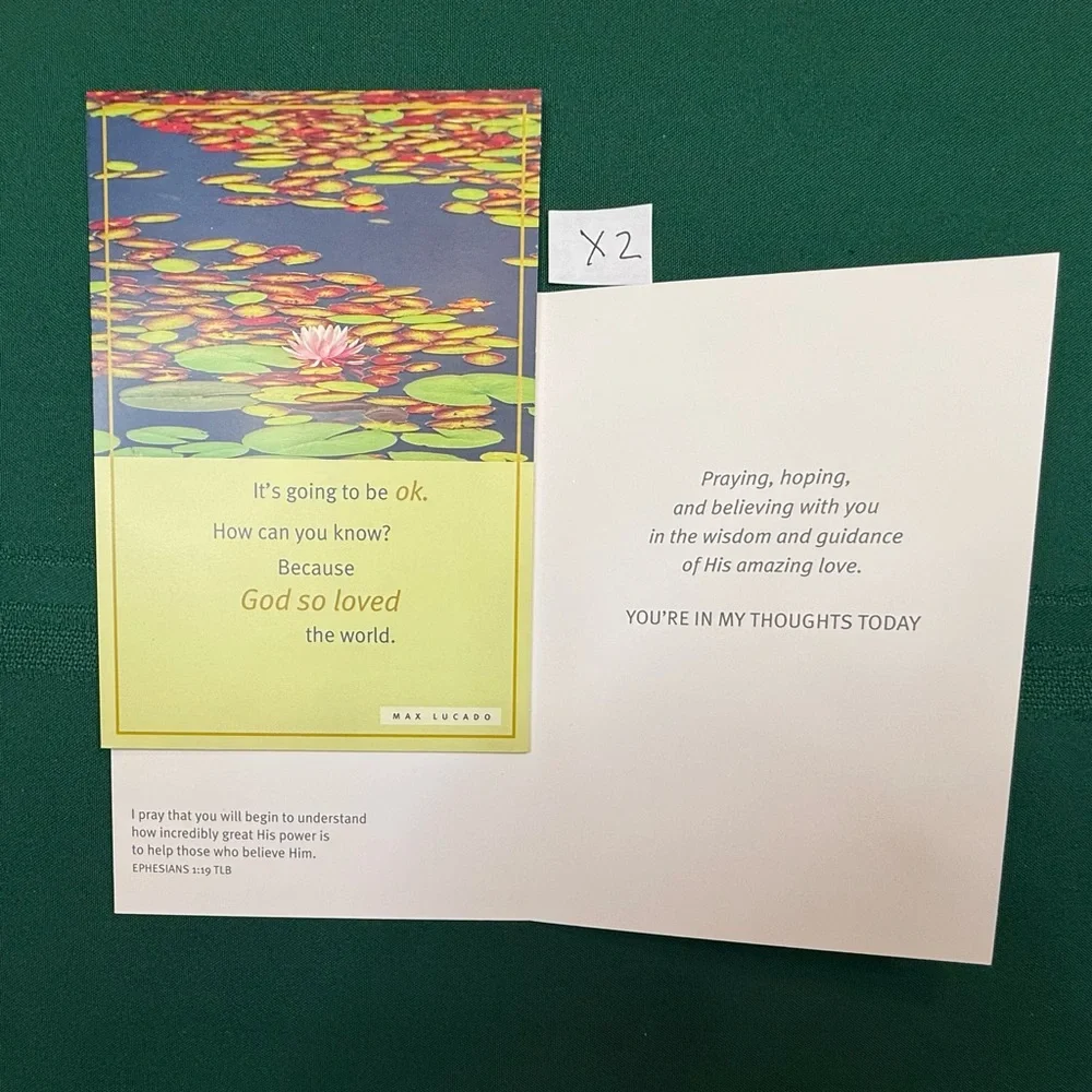 27 Day Spring Inspirational Greeting Cards - NO Envelopes